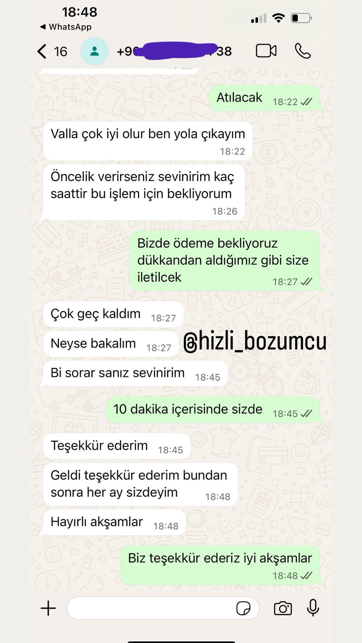 Müşteri referansı - Tavsiye